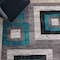 Flash Furniture Turquoise 8' x 10' Modern Geometric Area Rug OK-HCF-7146ATUR-810-TUR-GG - alternate 7
